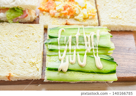 Sandwich making Sandwich making 140166785