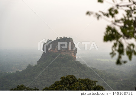 Sigiriya Rock fortress near Dambulla Sri Lanka Sigiriya Rock fortress near Dambulla Sri Lanka 140168731