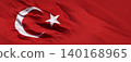 Turkish flag  140168965