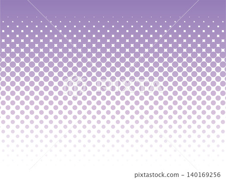 Halftone dot vector background, purple and pink gradient. Halftone dot vector background, purple and pink gradient. 140169256