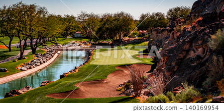 golf course, Palm Springs, California golf course, Palm Springs, California 140169954