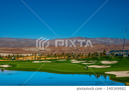 golf course, Palm Springs, California 140169982