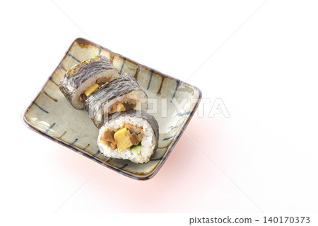 Conger eel roll sushi Conger eel roll sushi 140170373