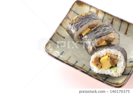 Conger eel roll sushi Conger eel roll sushi 140170375