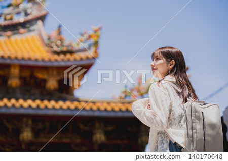 婦女享受觀光 婦女享受觀光 140170648