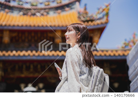 婦女享受觀光 婦女享受觀光 140170666