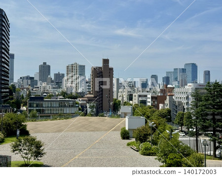 從高空俯瞰東京新宿區的摩天大樓 140172003