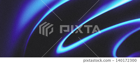 abstract grainy texture background, wavy blue gradient shape on black backdrop abstract grainy texture background, wavy blue gradient shape on black backdrop 140172300
