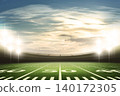 American soccer stadium at night 140172305