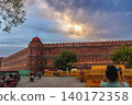 Travelling to wonders of the world place Red Fort an UNESCO world heritage site at Delhi, India on 6th March 2024.. 140172358