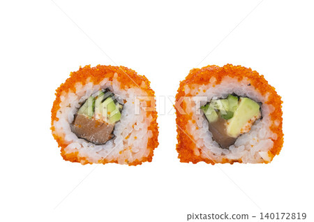Vibrant, flavorful sushi roll Vibrant, flavorful sushi roll 140172819