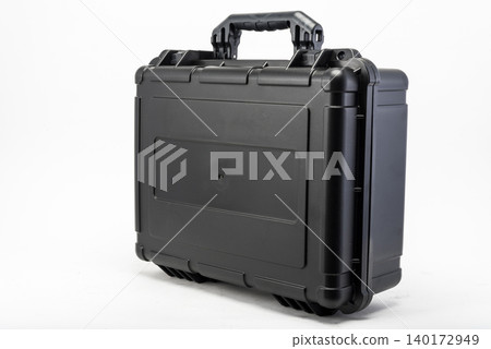 Sturdy black case for safe storage 140172949