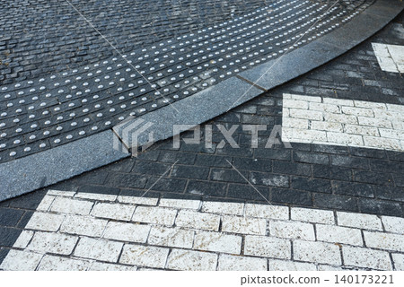 Creative blend of textures in pathways Creative blend of textures in pathways 140173221