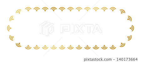 gold simple frame 140173664