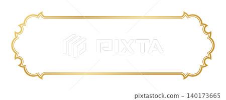 gold simple frame gold simple frame 140173665