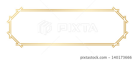 gold simple frame gold simple frame 140173666