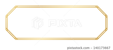 gold simple frame 140173667