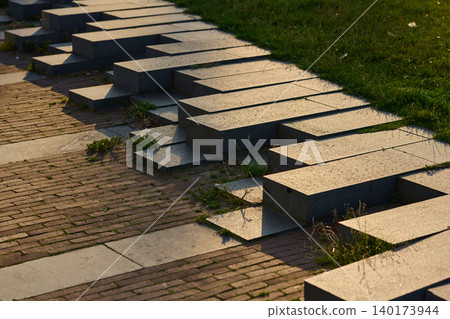 Creative Stepping Stones Invite Exploration, Blending Nature With Modern Design Creative Stepping Stones Invite Exploration, Blending Nature With Modern Design 140173944