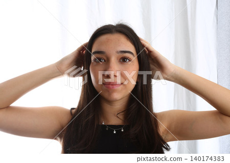 Young Teen Portrait with Natural Expression Young Teen Portrait with Natural Expression 140174383