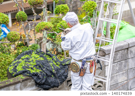 老年人為社區做出貢獻；樹木修剪服務；工具腰帶；園林綠化；工匠；修枝剪；蚊香。 140174839