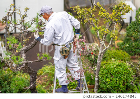 老年人為社區做出貢獻；樹木修剪服務；工具腰帶；園林綠化；工匠；修枝剪；蚊香。 140174845