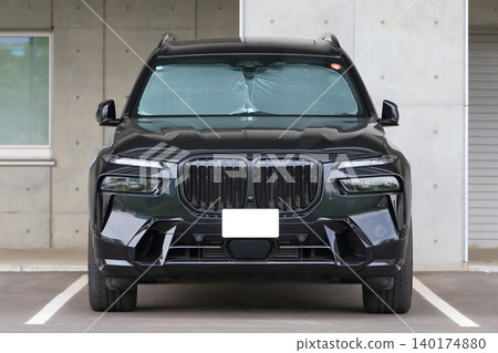Image of a large German-made SUV. Image of a large German-made SUV. 140174880