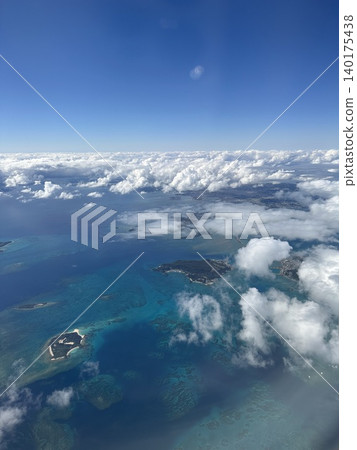 View from above Okinawa 140175438