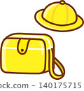 School bag and hat School bag and hat 140175715