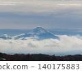 Mt. Fuji floating on the sea of clouds 140175883