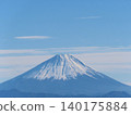 The beautiful snow-capped Mount Fuji 140175884