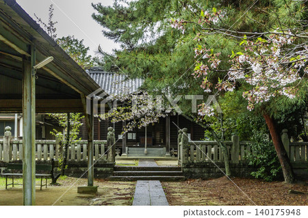 Makibi Park, Hatta Shrine, Worship Hall, Kurashiki City, Okayama Prefecture Makibi Park, Hatta Shrine, Worship Hall, Kurashiki City, Okayama Prefecture 140175948