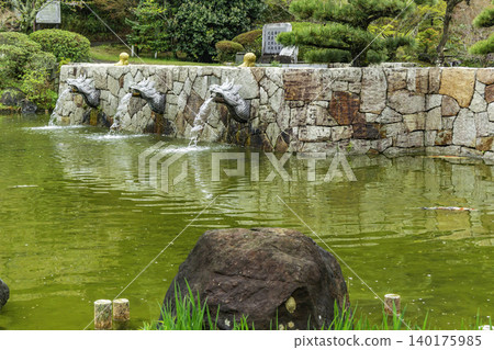 Makibi Park Garden, Lower Pond, Kurashiki City, Okayama Prefecture Makibi Park Garden, Lower Pond, Kurashiki City, Okayama Prefecture 140175985