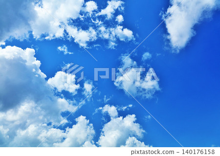 Summer blue sky and clouds Summer blue sky and clouds 140176158