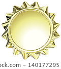 Golden Crown Emblem Vector Illustration 140177295