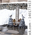 A commemorative photo spot in Otani on the way to Tateyama. 140177453