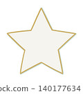Gently glowing, sparkling stars | A soft and soothing hand-drawn illustration in French chic colors 140177634