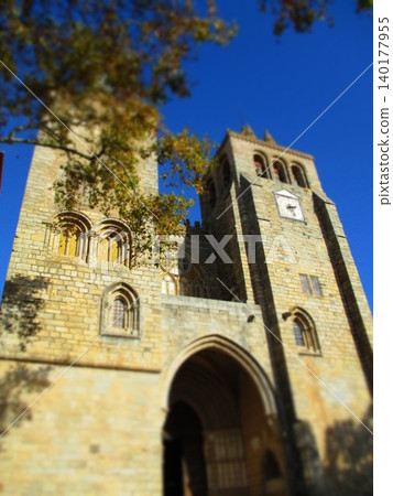 Portugal, Evora Cathedral (diorama style) Portugal, Evora Cathedral (diorama style) 140177955