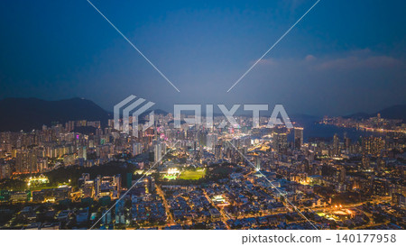 May 29 2022 Kowloon East featuring dense residential towers May 29 2022 Kowloon East featuring dense residential towers 140177958