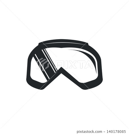 Snowboarder Logo Minimalist Adventure Design Winter Sports Business 140178085