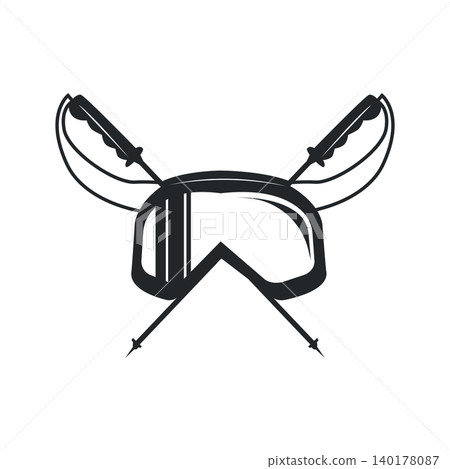 Snowboarder Logo Minimalist Adventure Design Winter Sports Business Snowboarder Logo Minimalist Adventure Design Winter Sports Business 140178087