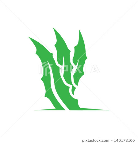Minimalist Aloe Vera Logo Organic and Herbal with Fresh Green Nature Minimalist Aloe Vera Logo Organic and Herbal with Fresh Green Nature 140178100