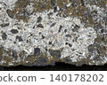 Concrete exterior walls of old houses 140178202