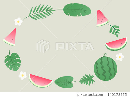 Vector illustration of tropical plants. 140178355
