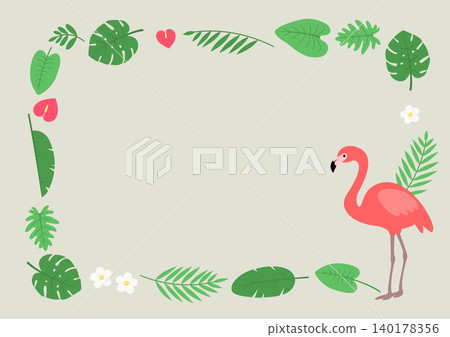 Vector illustration of tropical plants. Vector illustration of tropical plants. 140178356