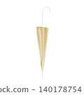 Hand-drawn umbrella illustration | Cute and sophisticated pale-toned French chic color scheme (for a comfortable living design) 140178754