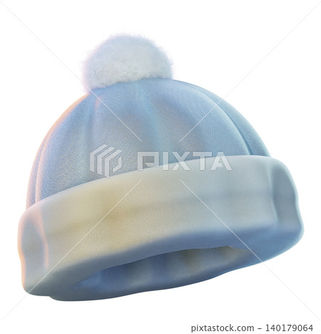 beanie 3d render icon, hat illustration beanie 3d render icon, hat illustration 140179064