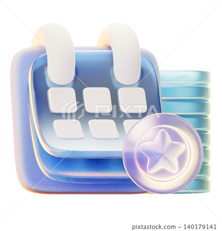 monthly salary 3d render icon hat illustration monthly salary 3d render icon hat illustration 140179141