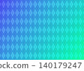 時尚的童話背景圖片，帶有藍色和綠色的菱形圖案。 140179247