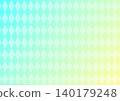 一張時尚夢幻的背景圖片，帶有黃色和綠色的菱形圖案。 140179248