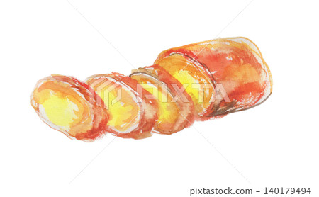 Akumaki's watercolor illustration Akumaki's watercolor illustration 140179494